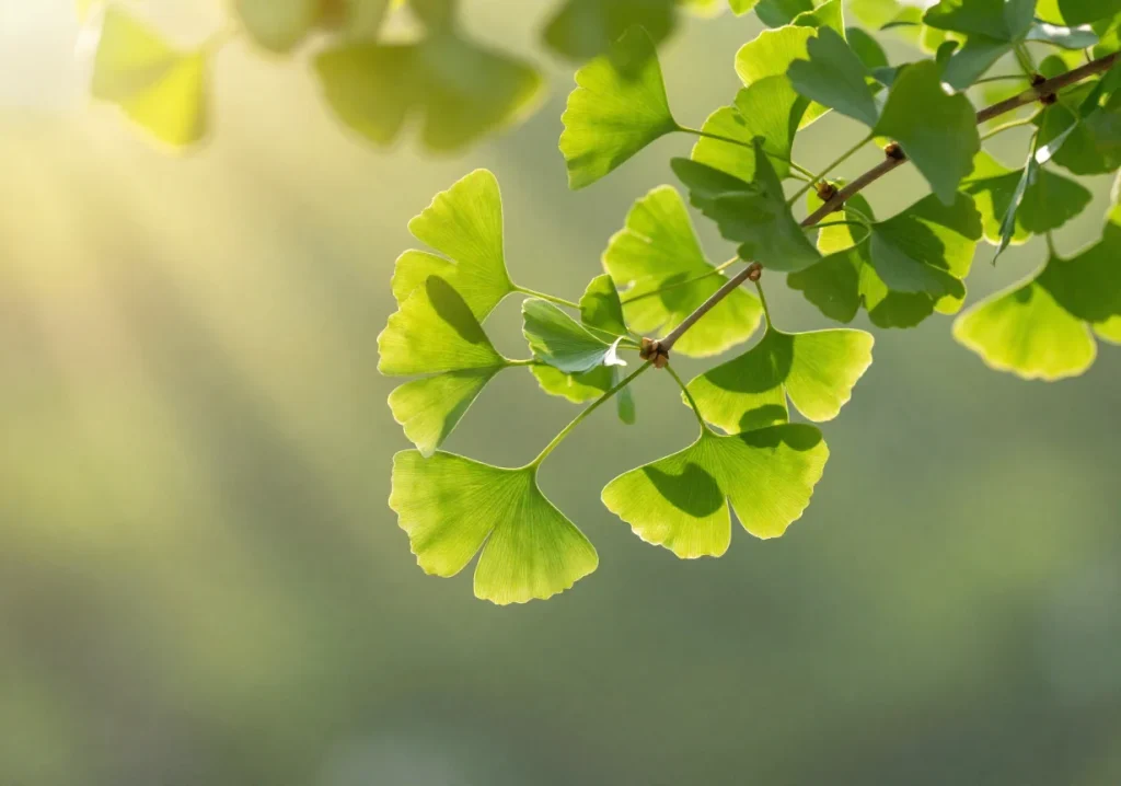 Ganzheitliche Kinesiologie - Ginko in der Sonne